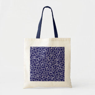 Rundtriangle Square Tote Bag Tragetasche