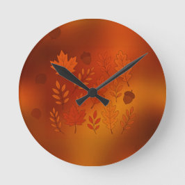Runduhren Herbst Runde Wanduhr