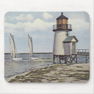 Rundung des Brant-Punkt-Leuchtturmes Nantucket Mousepad