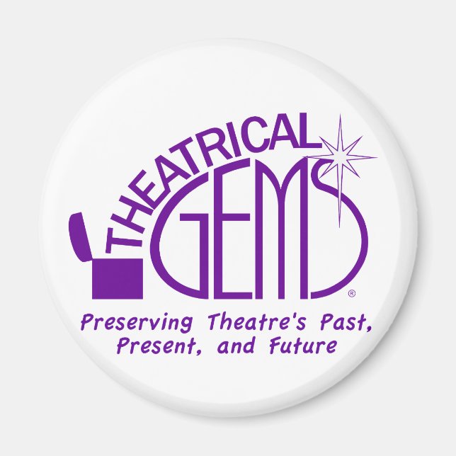 Rundweißmagnet Magnet (Vorne)