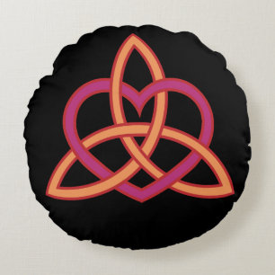 Rundwurfkissen Rundes Kissen