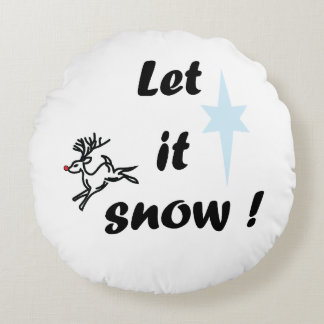 Rundwurfkissen Rundes Kissen