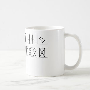 Rune-Ältestes Futhark Tasse
