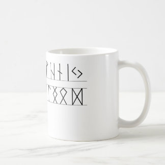 Rune-Ältestes Futhark Tasse