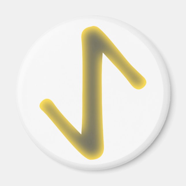 Rune Eiwaz Magnet (Vorne)