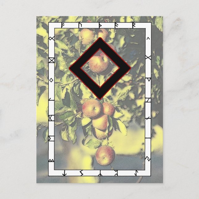 Rune Ingwaz — Hero Postcard Postkarte (Vorderseite)