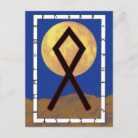 Rune Othala - Zuhause Postcard