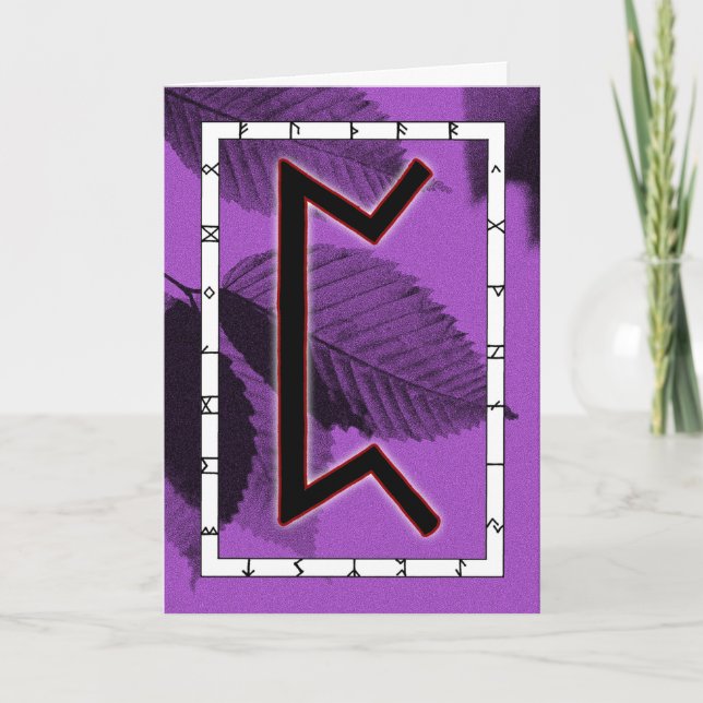 Rune Perthro - Karma Karte (Vorderseite)