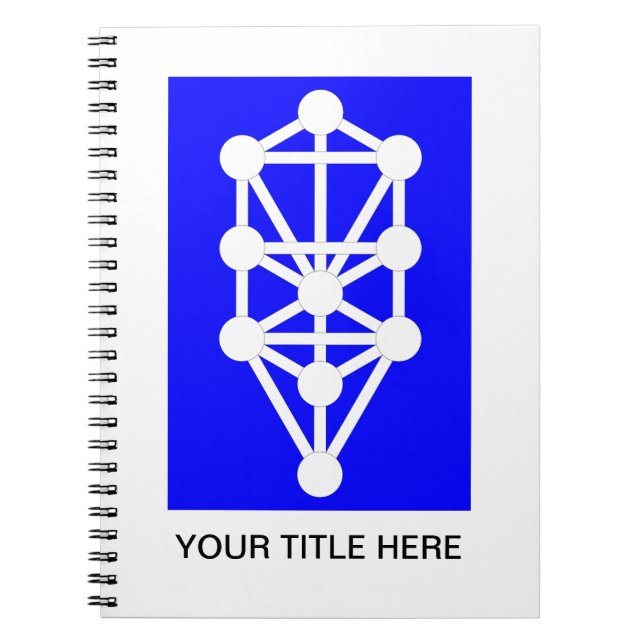 Rune Spiral Notebook Notizblock (Vorderseite)