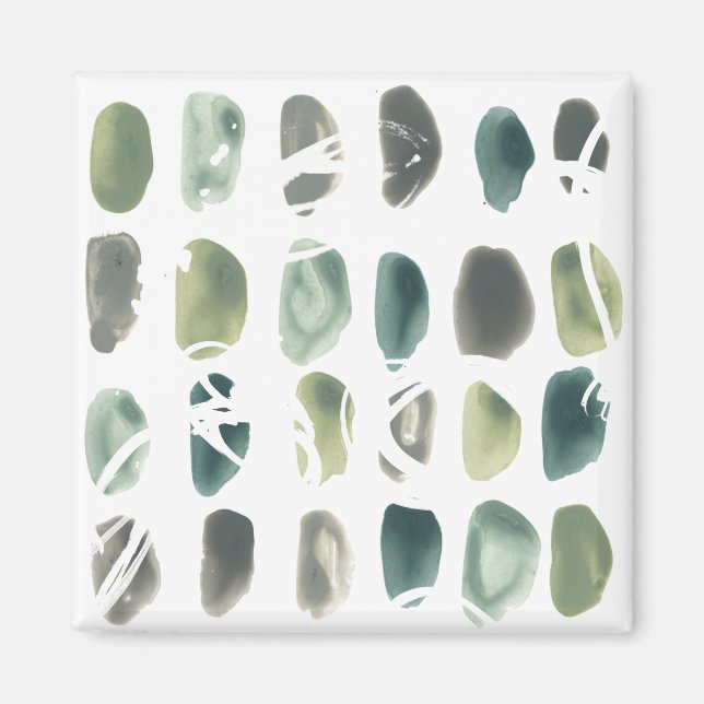 Rune Stone - Green Magnet (Vorne)