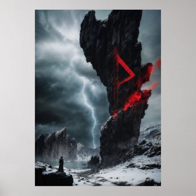 Rune Thurisaz Poster (Vorne)