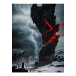 Rune Thurisaz Poster