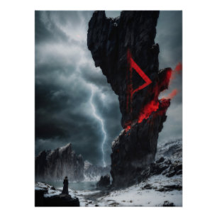 Rune Thurisaz Poster