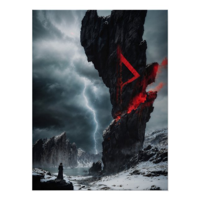 Rune Thurisaz Poster (Vorderseite)