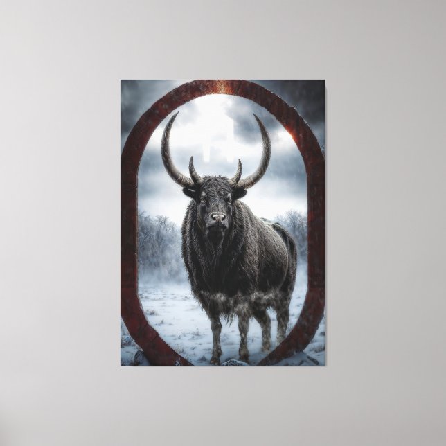 Rune Uruz Leinwanddruck (Vorderseite)