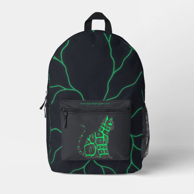 Runebound Guardian Bedruckter Rucksack (Vorderseite)