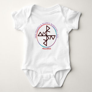 #RuneKids Safe Travels & Balance Baby Bodysuit Baby Strampler