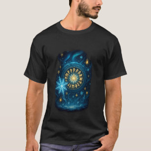 Runen des Winter Viking Weihnachtsdesign T-Shirt