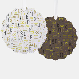 Runen Ornament Karte
