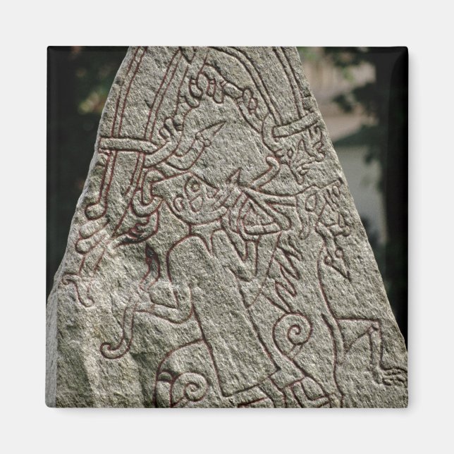 Runenstein Magnet (Vorne)