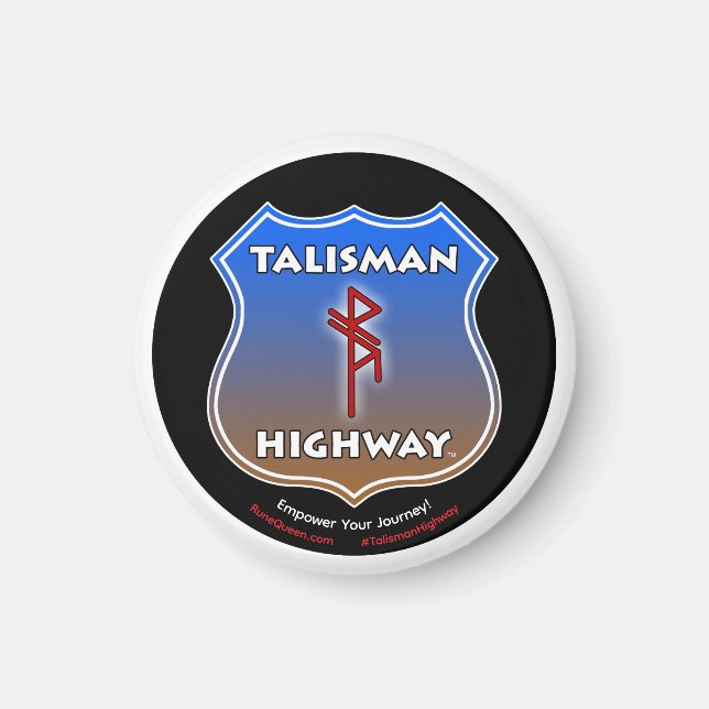 RuneQueen's Talisman-Highway Magnet (Vorne)