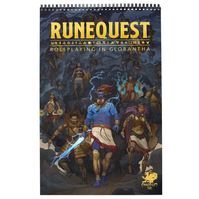 RuneQuest-Kalender Kalender (Titelbild)