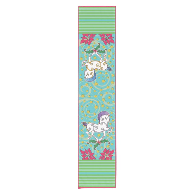 Runequine Tabellen-Läufer 2018 Kurzer Tischläufer (Vorderseite)