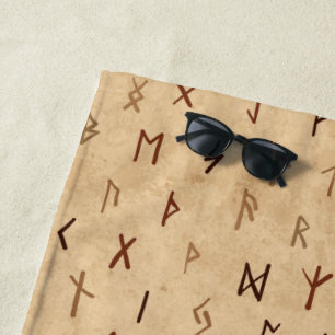 Runes Beach Handtuch