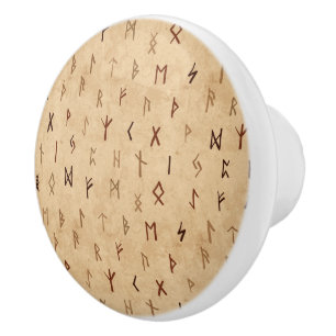 Runes Knob Keramikknauf