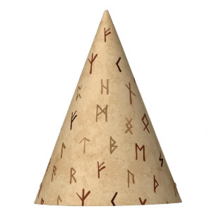 Runes Party Hat Partyhütchen