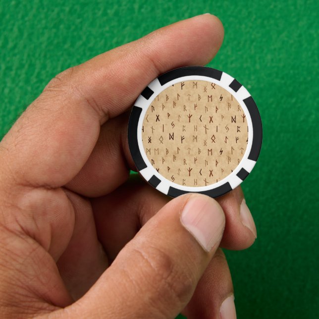 Runes Poker Chips (Hand)