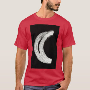 Runes Symbols Sonnensystem 0005 Mond invertiert T-Shirt