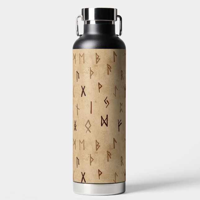 Runes Water Flasche (Vorderseite)