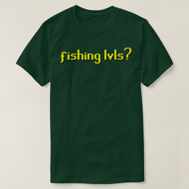 Runescape-OSRS-Fischerei T-Shirt (Design vorne)