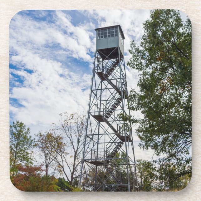 Runge Fire Tower Untersetzer (Vorderseite)