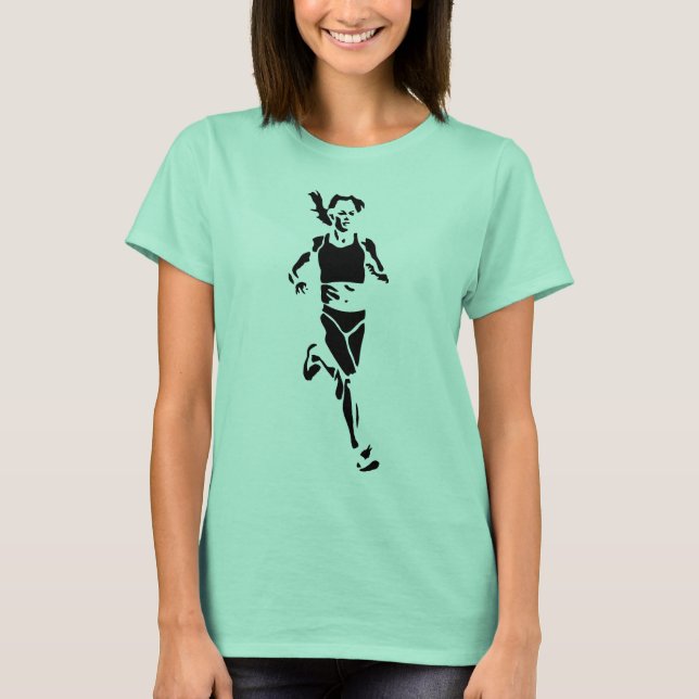 RUNGRL T-Shirt (Vorderseite)