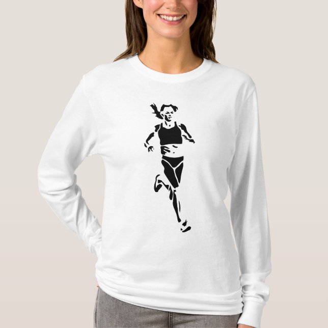 RUNGRL T-Shirt (Vorderseite)