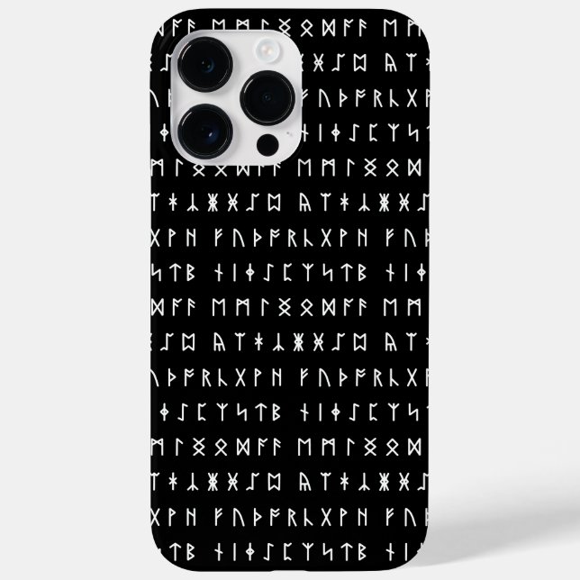 Runic Alphabet [Futhorc] Case-Mate iPhone Hülle (Rückseite)