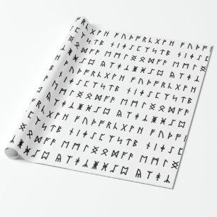 Runic Alphabet [Futhorc] Geschenkpapier