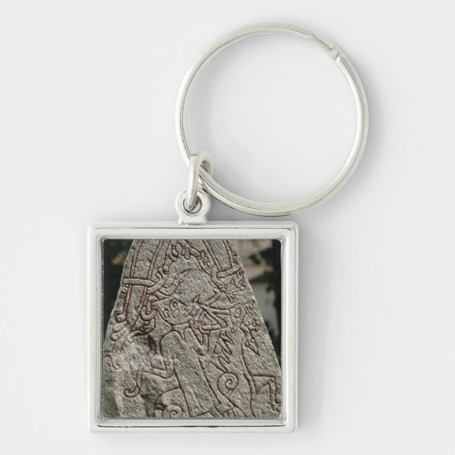 Runic Stein Schlüsselanhänger (Vorne)