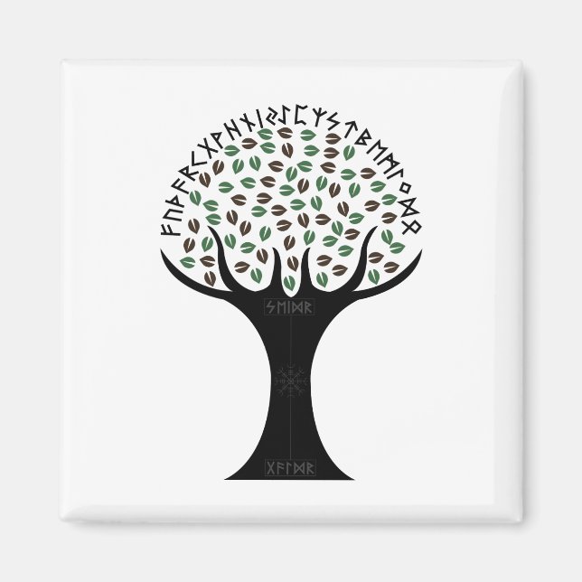 Runic Tree Magnete (Vorne)
