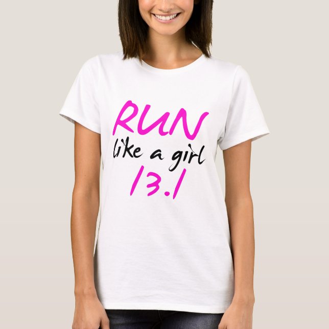 runlikeagirl13 T-Shirt (Vorderseite)