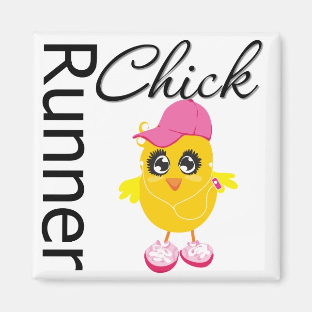 Runner Chick Magnet (Vorne)
