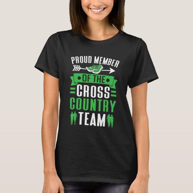 Runner Cross Country Team T-Shirt (Vorderseite)