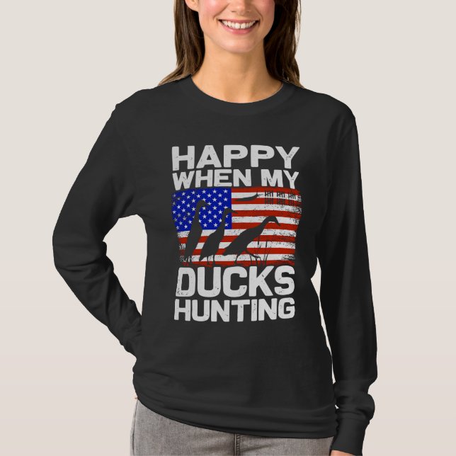Runner Ducks Indian Duck T-Shirt (Vorderseite)