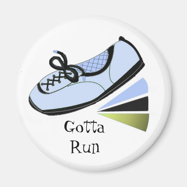 Runner Gotta Run Magnet (Vorne)