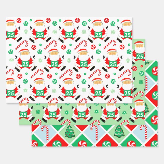 Runner Holiday Geschenkpapier Set (Set)