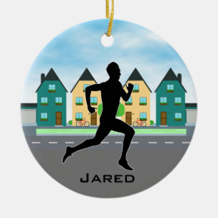 Runner Jogger Ornament