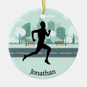 Runner Jogger Ornament