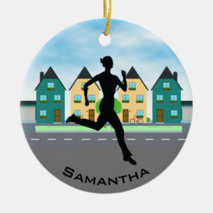 Runner Jogger Ornament
